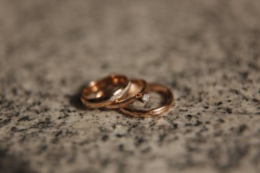 Masada alyans. Altın yüzük elmas tarih Pzr. Accsessories düğün. makro