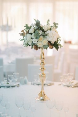 Restoran tablo buket düğün