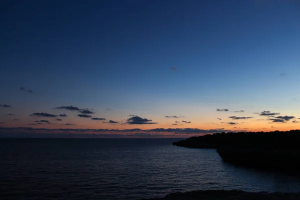 Poolen Mallorca Nigth — Stockfoto