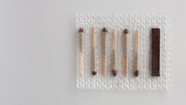 maçlar, izole, beyaz arka plan, maçlar avlanma, su altında yanmak, dışarı çıkmak yok. Kurtarma seti