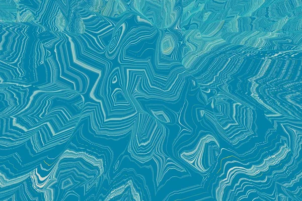 Abstrack Blue Wallpaper 3D