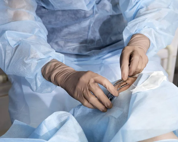 Λέιζερ Χειρουργική Επέμβαση Για Την Αφαίρεση Καταρράκτη Και Διόρθωση Όρασης — Φωτογραφία Αρχείου