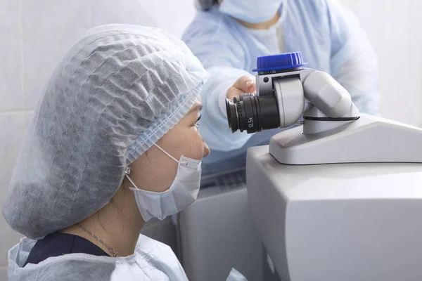 Laser surgery for vision correction