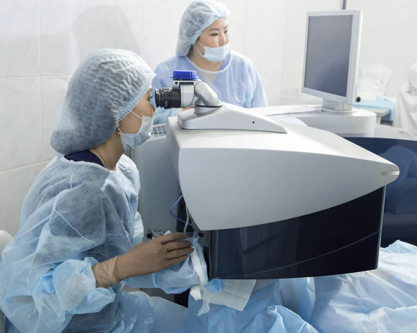 Laser surgery for vision correction