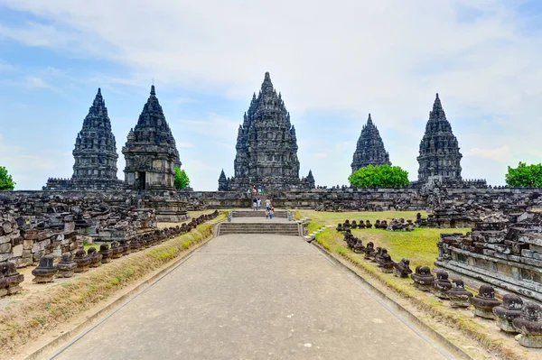 Templo Prambanan Isla Java Indonesia —  Fotos de Stock