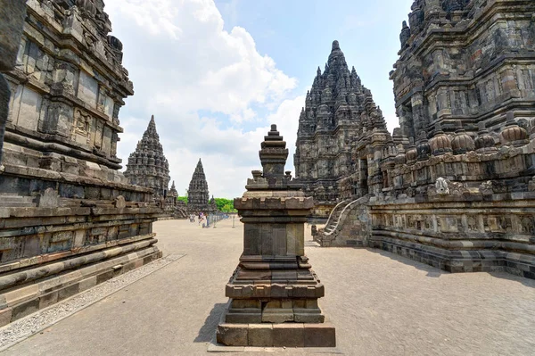 Prambanan 寺在印度尼西亚爪哇岛 — 图库照片