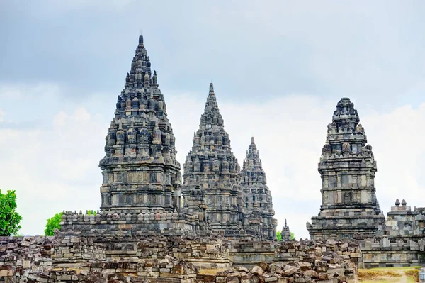 Templo Prambanan Isla Java Indonesia —  Fotos de Stock