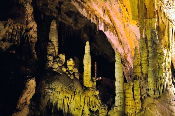 Hermosa Vista Cueva Dim Magarasi Turquía — Foto de Stock