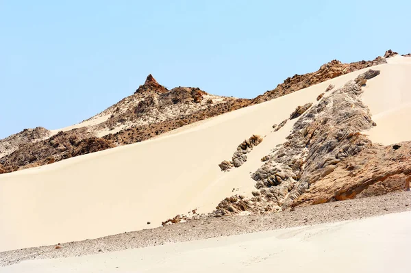 Paisagem Pictórica Ilha Socotra Iêmen — Fotografia de Stock