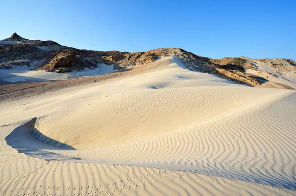 Jemen Eiland Socotra Duinen Van Detwah Lagoon — Stockfoto