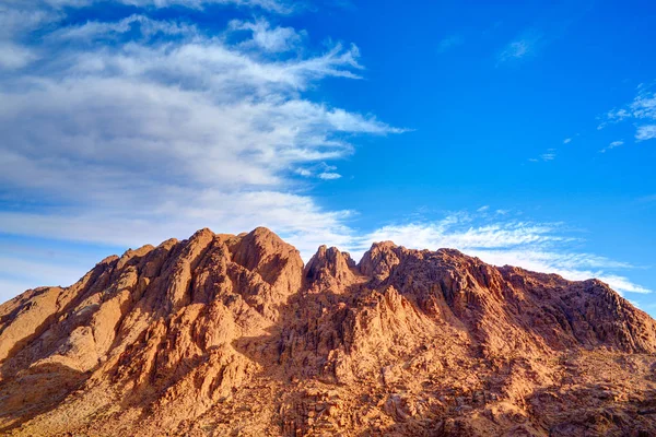 Luchtfoto Van Sinai Bergen Egypte Van Mount Mozes — Stockfoto