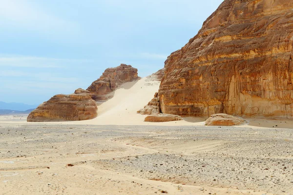 Bergen Woestijn Van Sinai Egypte — Stockfoto