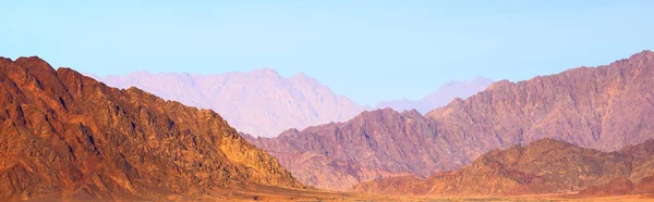 Panorama Van Bergen Van Sinaï Egypte — Stockfoto