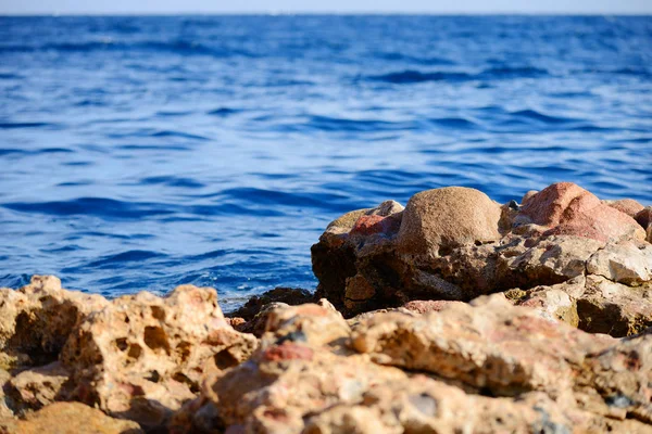 Paesaggio Marino Vicino Dahab Egitto — Foto Stock