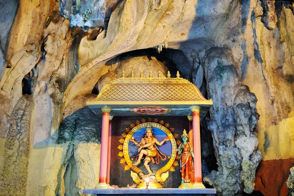 Hinduiskt Tempel Inne Batu Grottan Kuala Lumpur Malaysia — Stockfoto