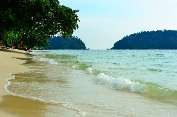 Paradise Beach Ilha Pangkor Malásia — Fotografia de Stock