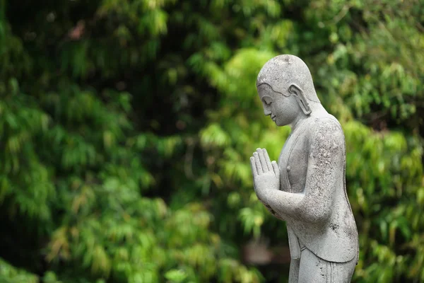 Candi Mendut Manastırı Borobudur Yakınındaki Antik Heykel Merkezi Java Endonezya — Stok fotoğraf