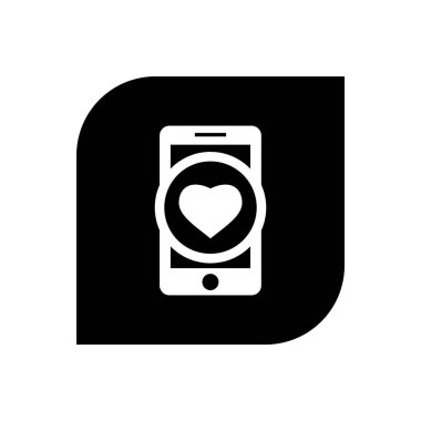 sağlıklı cep telefonu simgesi