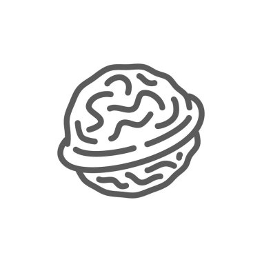 Ceviz satırı simgesi.