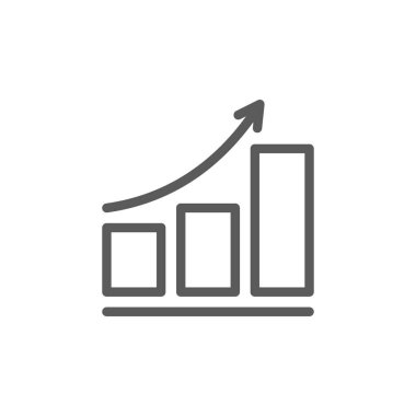 Büyüyen zamanlama satırı simgesi.