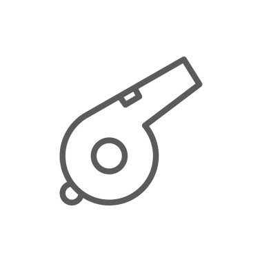 Düdük satırı simgesi.