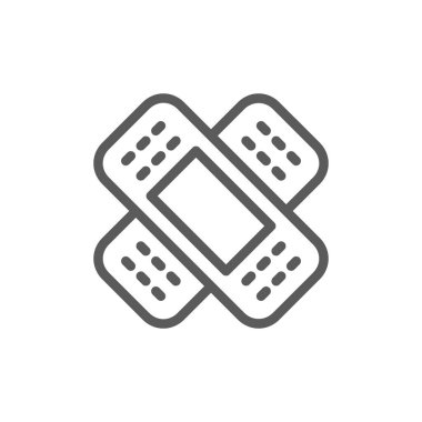 yapıştırıcı sıva satırı simgesi.