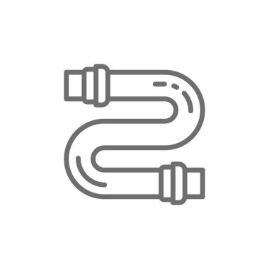 Nargile satırı simgesi.