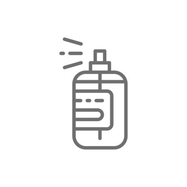 Parfüm kavanoz, parfüm şişe satırı simgesi.