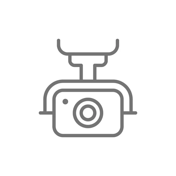 Action-Kamera für Drohne, extreme Videokamera. — Stockvektor