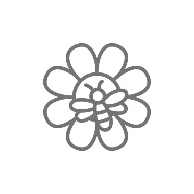 Arı çiçek, apier, Arıcılık hattı simgesi.