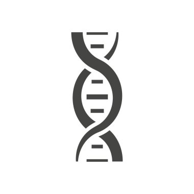 DNA Helix silueti.