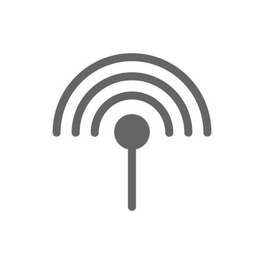 Anten satırı simgesi.