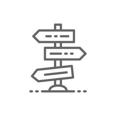 Yol veya trafik işareti, kavşak, kavşak, kavşak hattı simgesi.