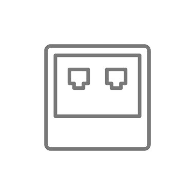 Ağ giriş satırı simgesi.