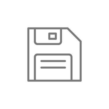 Disket, satır simgesini kaydet.