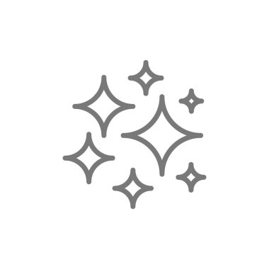 Cosmos yıldız çizgi simgesi.