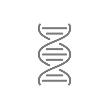 DNA molekülü satırı simgesi.