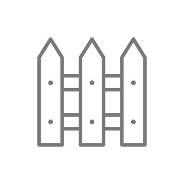 Çit satırı simgesi.