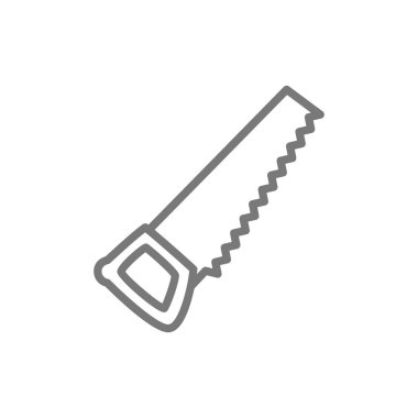 Satırı simgesi gördüm.