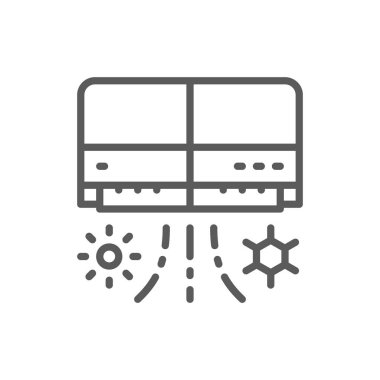 Klima hattı simgesi.