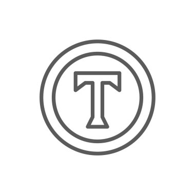 Metin işareti, telif hakkı, yazar işareti simgesi.