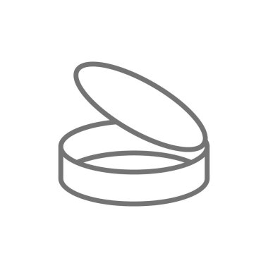 Açık ton satır simgesi.