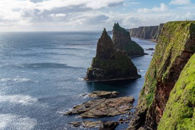 Duncansby kafa İskoç anakara bile ünlü John o kabuğu çıkarılmış tane, Caithness, Highland'de dahil olmak üzere, en Kuzey-Doğu parçasıdır