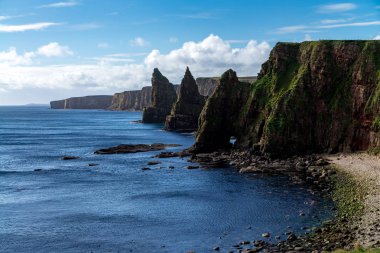 Duncansby kafa İskoç anakara bile ünlü John o kabuğu çıkarılmış tane, Caithness, Highland'de dahil olmak üzere, en Kuzey-Doğu parçasıdır