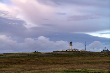Noss kafa fitil İskoçya'da deniz fenerinde