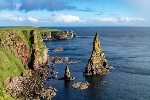 Duncansby Head Het Meest Noord Oostelijke Deel Van Het Schotse — Stockfoto