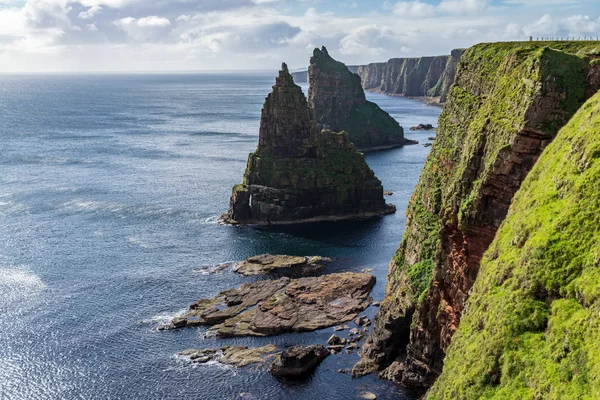 Duncansby Head Ist Der Nordöstlichste Teil Des Schottischen Festlandes Einschließlich — Stockfoto