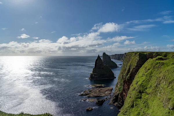 Duncansby Head Het Meest Noord Oostelijke Deel Van Het Schotse — Stockfoto