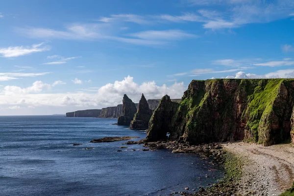 Duncansby Head Ist Der Nordöstlichste Teil Des Schottischen Festlandes Einschließlich — Stockfoto