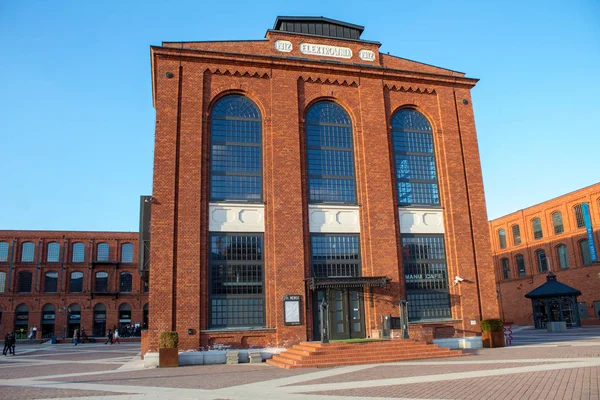 Comércio Complexo Manufactory Cidade Lodz Polônia Arquitetura Polonesa Praça Europa — Fotografia de Stock